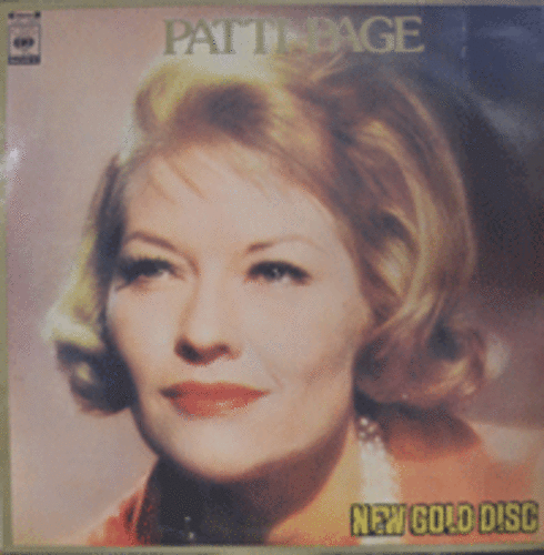 PATTI PAGE - NEW GOLD DISC (NM-)
