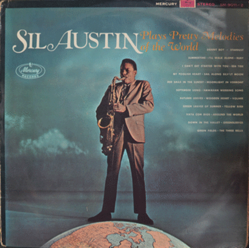 SIL AUSTIN - PRETTY MELODIES OF THE WORLD (2LP/American jazz saxophonist and band leader /* JAPAN) strong EX++/strong EX++