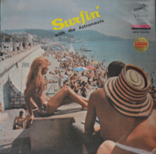 ASTRONAUTS - SURFIN WITH THE ASTRONAUTS (라디오씨그널음악 MOVIN&#039; 수록/* JAPAN) EX++~NM