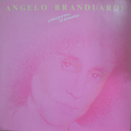 ANGELO BRANDUARDI - CANZONI D&#039;AMORE (&quot;아름다운 것들&quot; 원곡 이태리 버젼 수록/* GERMANY) EX++