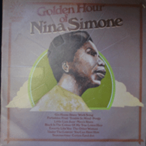 NINA SIMONE - GOLDEN HOUR OF NINA SIMONE (BLACK IS THE COLOUR OF MY TRUE LOVES HAIR 수록/* UK) EX+
