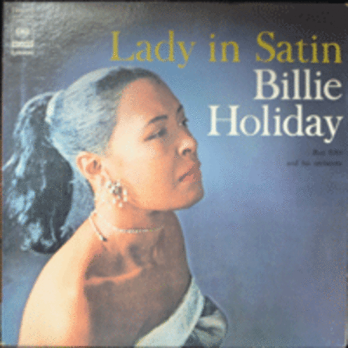 BILLIE HOLIDAY - LADY IN SATIN (I&#039;M A FOOL TO WANT YOU 수록/PROMO COPY/WHITE LABEL/* JAPAN) NM