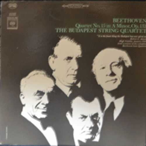 BUDAPEST STRING Quartet - BEETHOVEN Quartet No. 15 In A Minor, Op. 132 (USA)