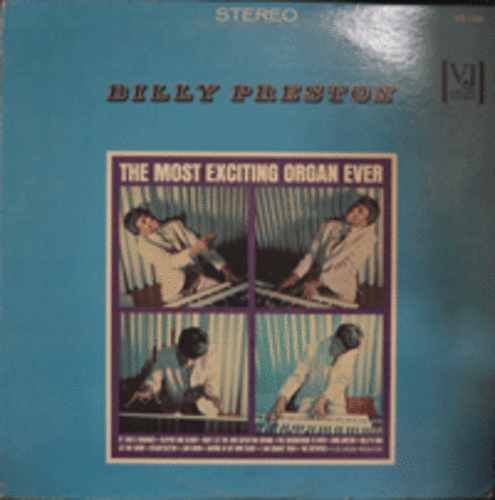 BILLY PRESTON - THE MOST EXCITING ORGAN EVER  (Funk / Soul/Rolling Stones 의 I Got The Blues 곡에서 미친듯한 키보드 연주를 했던 KEYBOARDIST/* USA ORIGINAL) EX++