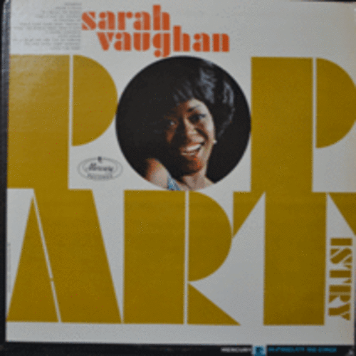 SARAH VAUGHAN - POP ARTISTRY (A LOVERS CONCERTO 수록/USA)
