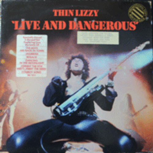 THIN LIZZY - LIVE AND DANGEROUS (2LP/Irish Classic Rock band  / * USA 1st press 2BS 3213) NM/EX++/EX++/EX++