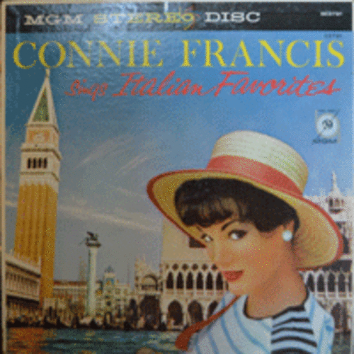 CONNIE FRANCIS - SINGS ITALIAN FAVBORITES  (* USA 1st press) EX-