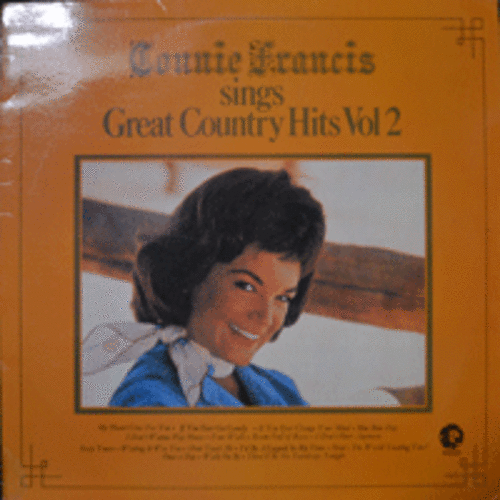 CONNIE FRANCIS - GREAT COUNTRY HITS VOL 2  (정훈희의 &quot;그모습 어디에&quot; 원곡 WISHING IT WAS YOU 수록)