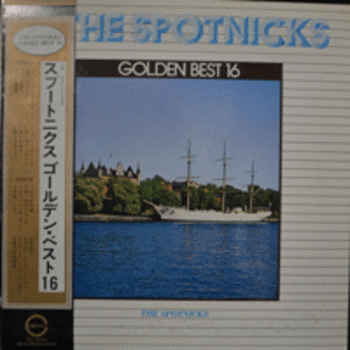 SPOTNICKS - GOLDEN BEST 16 ( Sweden rock band / &quot;하늘로 가는 마지막 기차/KARELLIA &quot;애수의 까렐리나&quot; 방송에서 들었던 애수적인 녹음버젼/ * JAPAN) NM