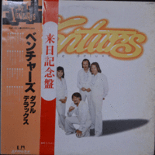 VENTURES - THE VENTURES DOUBLE DELUXE (2LP/BLUE STAR/FOREVER WITH YOU/&quot;유랑의 기타&quot; 수록/* JAPAN) EX++/EX++
