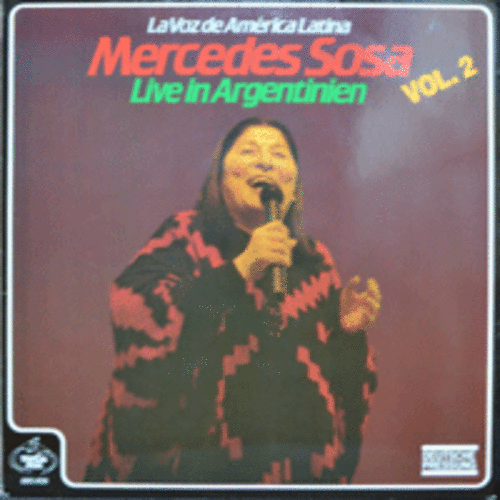 MERCEDES SOSA - LIVE IN ARGENTINIEN VOL.2  (GERMANY) LIKE NEW