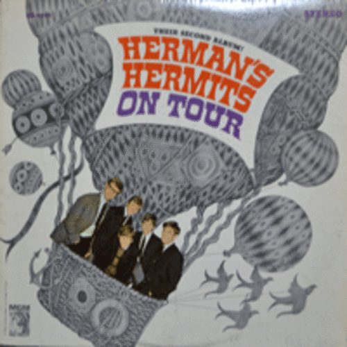 HERMAN&#039;S HERMITS - THEIR SECOND ALBUM (I&#039;M HENRY VIII, I AM /THE END OF THE WORLD 수록/USA 1st PRESS)