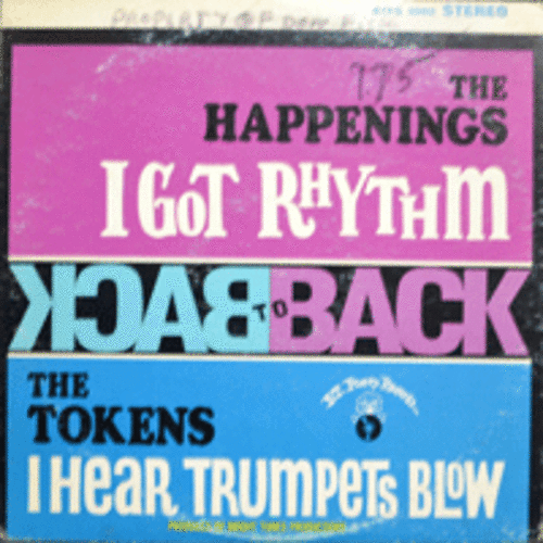 HAPPENINGS / TOKENS - BACK TO BACK (LILLIES BY MONET 수록/* USA ORIGINAL) EX++