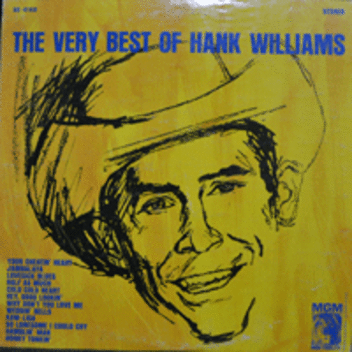 HANK WILLIAMS - THE VERY BEST OF HANK WILLIAMS  (USA)
