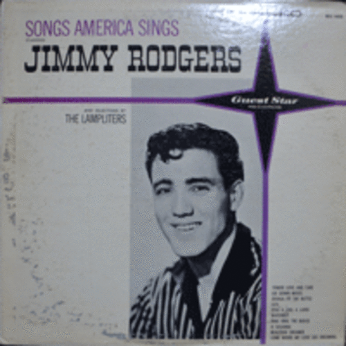 JIMMIE RODGERS - SONGS AMERICA SINGS (STEREO/&quot;오 수잔나&quot;/&quot;꿈길에서&quot; 수록/* USA ORIGINAL 1st PRESS) NM-