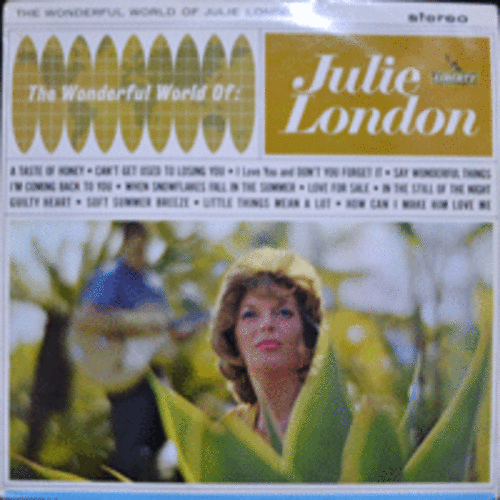 JULIE LONDON - THE WONDERFUL WORLD OF (American Jazz singer/ * UK   SLBY 1185) strong EX++