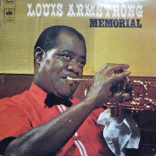 LOUIS ARMSTRONG - MEMORIAL  (2LP/ American jazz trumpeter singer  /  ST.JAMES INFIRMANY 수록/* HOLLAND) 2lp LIKE NEW