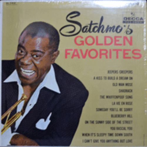 LOUIS ARMSTRONG - SATCHMO&#039;S GOLDEN FAVORITES  (* USA 1st press) EX++