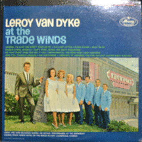 LEROY VAN DYKE - AT THE TRADE WINDS  (* USA 1st press) strong EX++