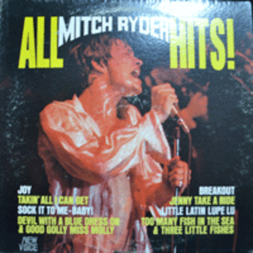MITCH RYDER &amp; THE DETROIT WHEELS - ALL MITCH RYDER HITS  ( America  Rock and Soul band /* USA ORIGINAL 1st press NVS 2004) EX++/NM