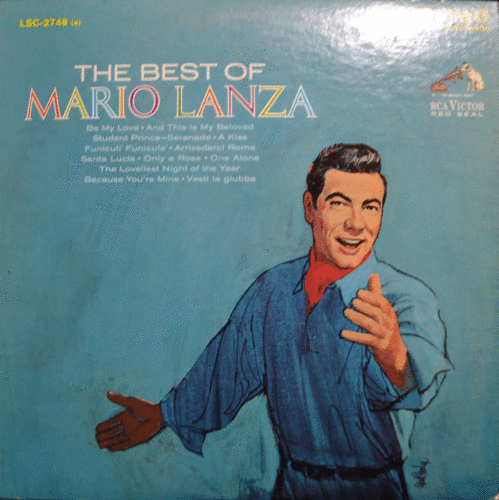 MARIO LANZA - THE BEST OF MARIO LANZA (* USA 1st press) NM