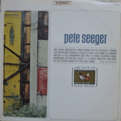 PETE SEEGER - PETE SEEGER (&quot;아리랑&quot;을 최초 영어버젼으로 발표한 앨범/* USA ORIGINAL) MINT