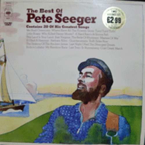 PETE SEEGER - THE WORLD OF PETE SEEGER  (2 LP/이연실의 &quot;소낙비&quot; 원곡 수록/UK)