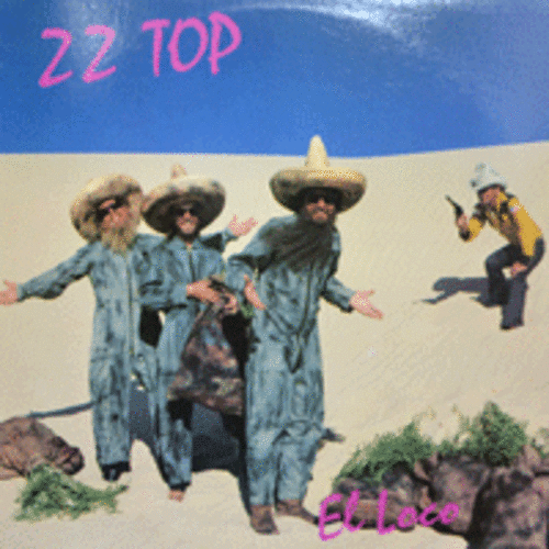 ZZ TOP - EL LOCO  (Blues Rock, Hard Rock, Texas Blues/ * USA ORIGINAL  BSK 3593 ) LIKE NEW