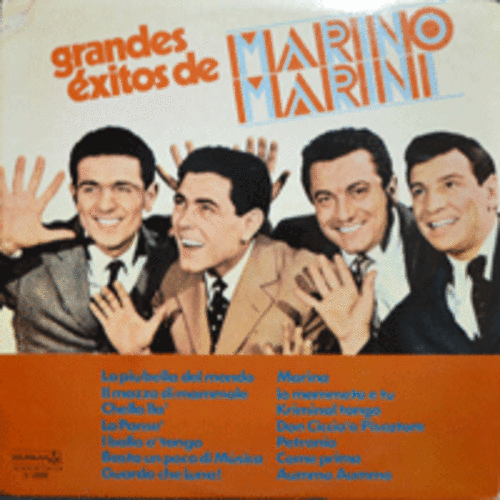 MARINO MARINI - GRAND EXITOS MARINO MARINI (&quot;낚시터의 즐거움&quot; 원곡 STEREO 로 수록/* SPAIN) EX++~NM