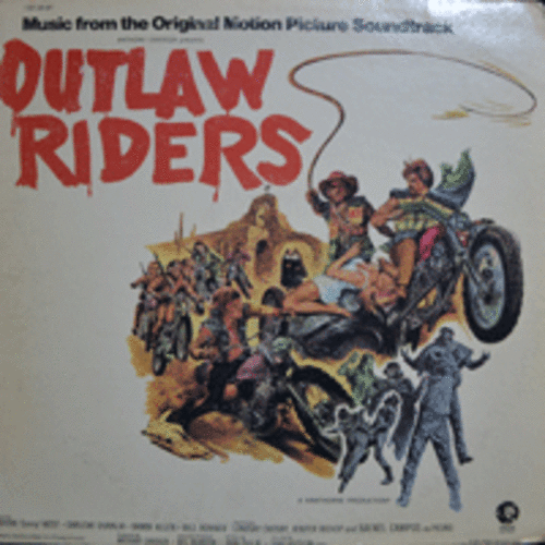 OUTLAW RIDERS - OST (SIMON STOKES AND THE NIGHTHAWKS의 처절한 BLUES 음악 WHICH WAY 수록/USA) EX++~NM