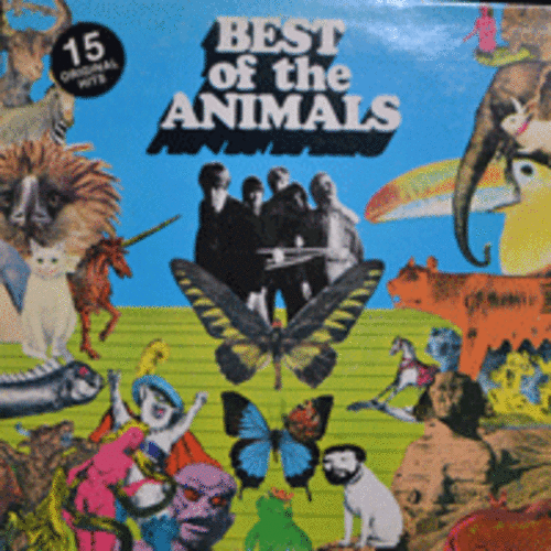 ANIMALS - THE BEST OF ANIMALS (HOUSE OF THE RISING SUN/DON&#039;T LET ME BE MISUNDERSTOOD FIRST RECORDING 수록/* USA) MINT
