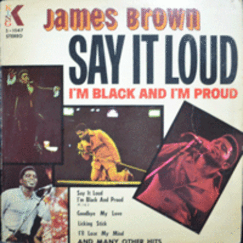 JAMES BROWN - SAY IT LOUD (GOODBYE MY LOVE 수록/* USA 1st PRESS) EX+