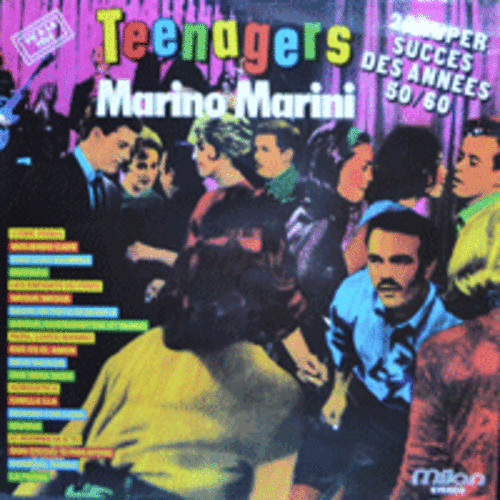 MARINO MARINI - TEENAGERS 20 SUPER SUCCES DES ANNEES 50/60 (&quot;낚시터의 즐거움&quot; 원곡 STEREO 로 수록/* FRANCE) NM
