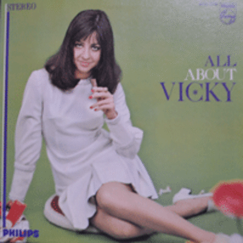 VICKY LEANDROS - ALL BOUT VICKY  (CASA BIANCA &quot;언덕위에 하얀집&quot; 수록/* JAPAN) NM