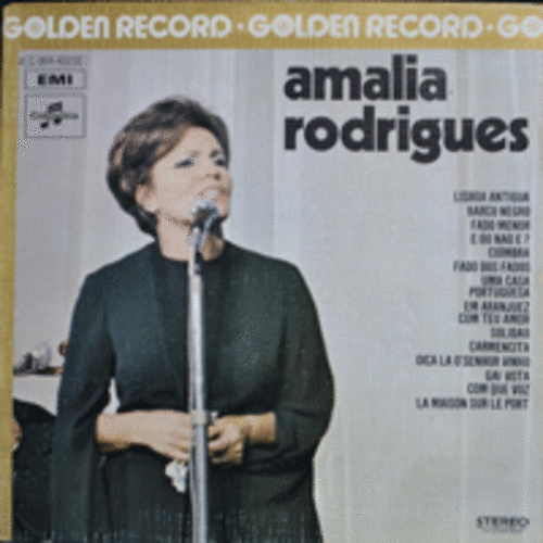 AMALIA RODRIGUES - GOLDEN RECORD (BARCO NEGRO &quot;검은돛배&quot; 수록/* FRANCE) NM