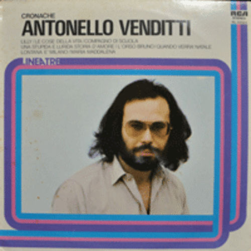 ANTONELLO VENDITTI - CRONACHE (LIKE NEW/ITALY ORIGINAL)