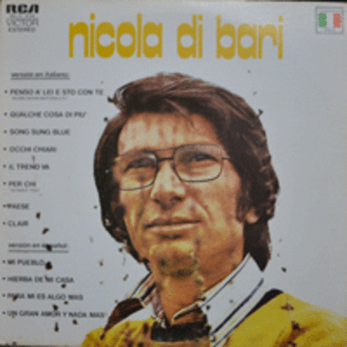 NICOLA DI BARI - NICOLA DI BARI  (이태리어와 스페인어로 부른 앨범/MI PUEBLO 수록/ * MEXICO ORIGINAL) MINT