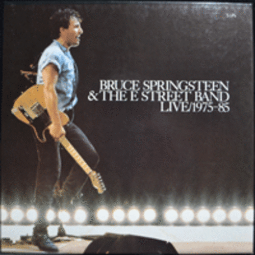 BRUCE SPRINGSTEEN &amp; THE E STREET BAND - LIVE 1975 / 85 (5LP BOX/31 PAGE 사진및 가사집 내장/ HOLLAND) 
