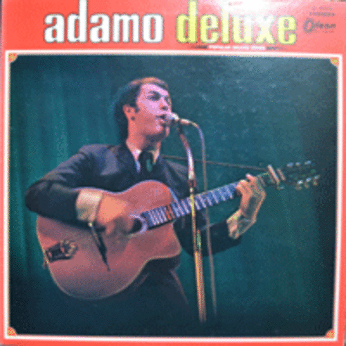 ADAMO - ADAMO DELUXE (RED VINYL/이태리 &quot;시칠리&quot;출신의 가수 작사 작곡자/CRIER TON NOM 수록/ * JAPAN) EX++