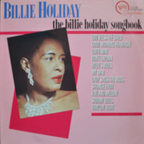 BILLIE HOLIDAY - THE BILLIE HOLIDAY SONGBOOK (STRANGE FRUIT 수록/* GERMANY)
