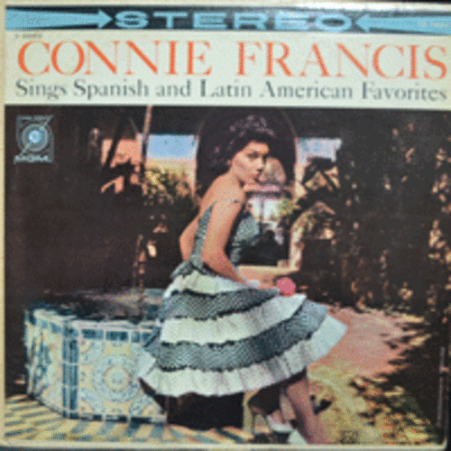 CONNIE FRANCIS - SINGS SPANISH AND LATIN AMERICAN FAVORITES (STEREO/* USA 1st press) EX++/NM