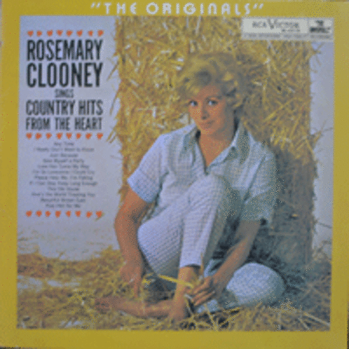 ROSEMARY CLOONEY - SINGS COUNTRY HITS FROM THE HEART (은희, 라나에로스포의 &quot;아름다운 갈색 눈동자&quot; BEAUTIFUL BROWN EYES 수록/NETHERLAND) MINT