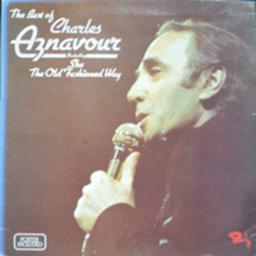 CHARLES AZNAVOUR - THE BEST OF CHARLES AZNAVOUR (영어버젼 OR 불어버젼/아르메니아 출신으로 연극,영화배우,싱어송 라이터,샹송가수/그 유명한 ISABELLE/YESTERDAY WHEN I WAS YOUNG  수록/* FRANCE ORIGINAL) MINT