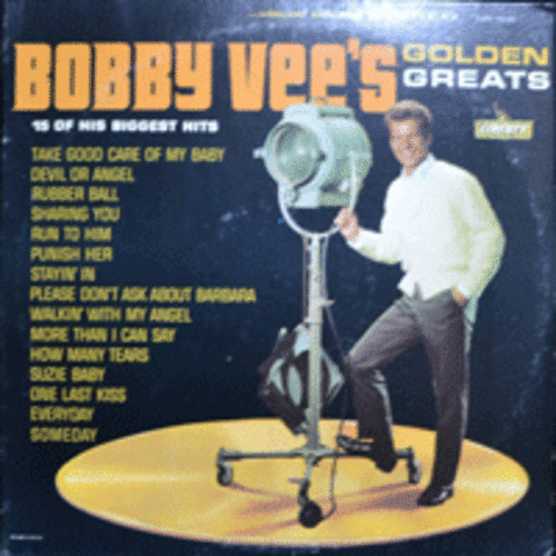 BOBBY VEE - BOBBY VEE&#039;S GOLDEN GREATS (ONE LAST KISS 수록/USA 1st PRESS) LIKE NEW
