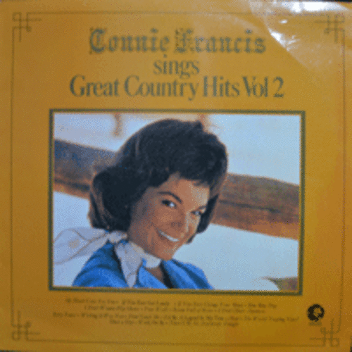CONNIE FRANCIS - GREAT COUNTRY HITS VOL 2  (정훈희의 &quot;그모습 어디에&quot; 원곡 WISHING IT WAS YOU 수록/* UK) MINT