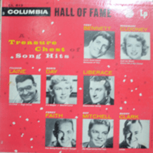 HALL OF FAME SERIES - A TREASURE CHEST OF SONG HITS  (MONO/USA 1st PRESS) EX+~EX++