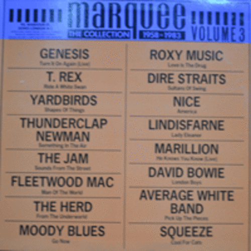 MARQUEE - THE COLLECTION 1958 - 1983 VOLUME 3 (UK ORIGINAL) NM