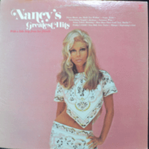 NANCY SINATRA - NANCY&#039;S GREATEST HITS (은희의 SUMMERWINE 원곡 수록/USA) NM