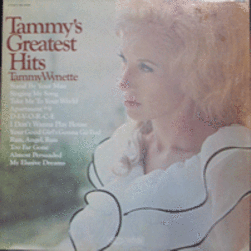 TAMMY WYNETTE - GREATEST HITS  (STAND BY YOUR MAN수록/* USA 1st press) EX+