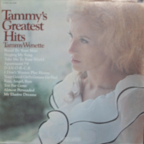 TAMMY WYNETTE - GREATEST HITS  (STAND BY YOUR MAN수록/USA) NM